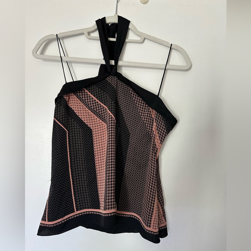 Elie Tahari Size M Halter Neck Tank
